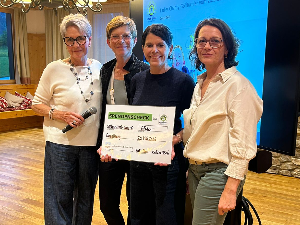 Bild Charity-Golfturnier des Ladies Golfclub Engelberg zugunsten der Kispex